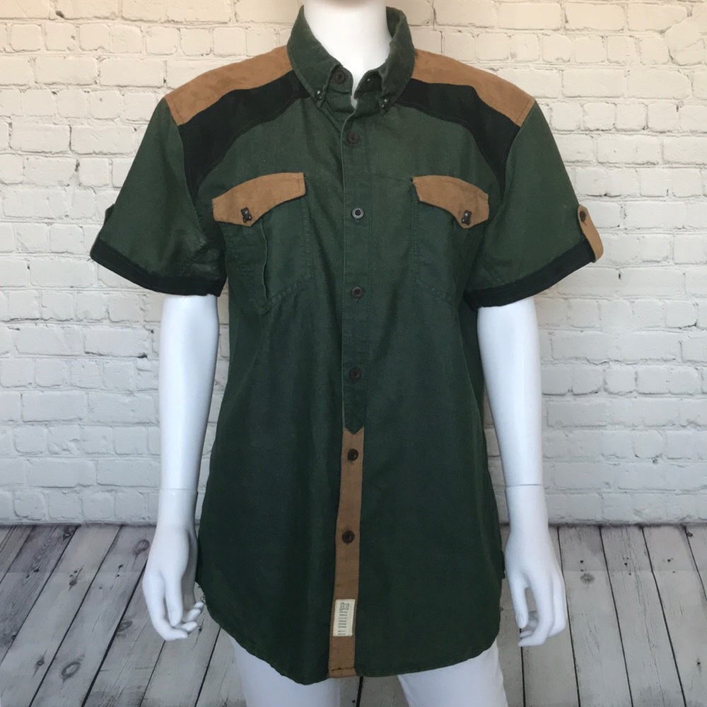 Short Sleeve Button Up